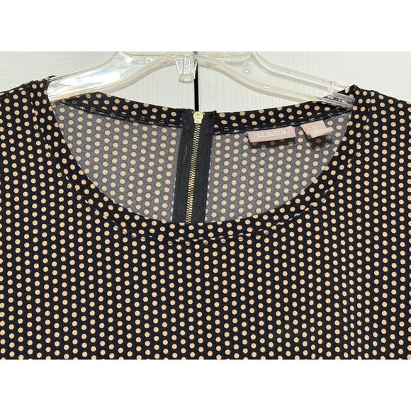 Chico's Polka Dot Pullover Top, Size 2 - Picture 3 of 5